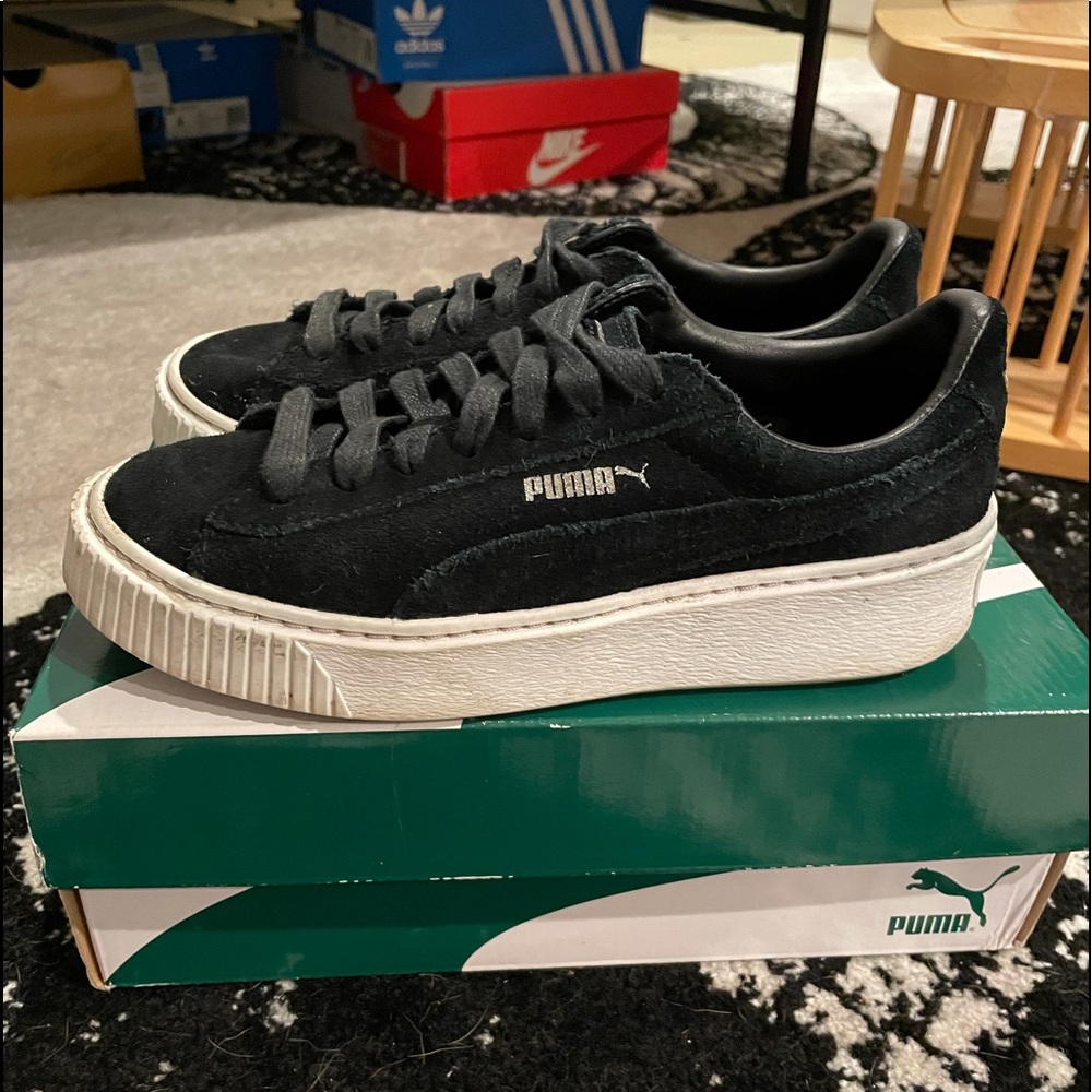 Puma Suede Platform Sneakers